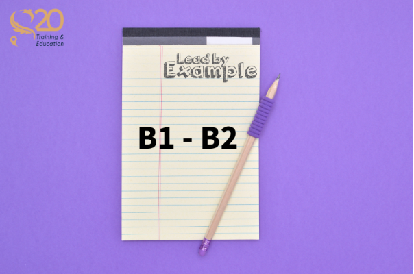 Ví dụ phân biệt giữa trình độ B1 và B2 tiếng Đức
