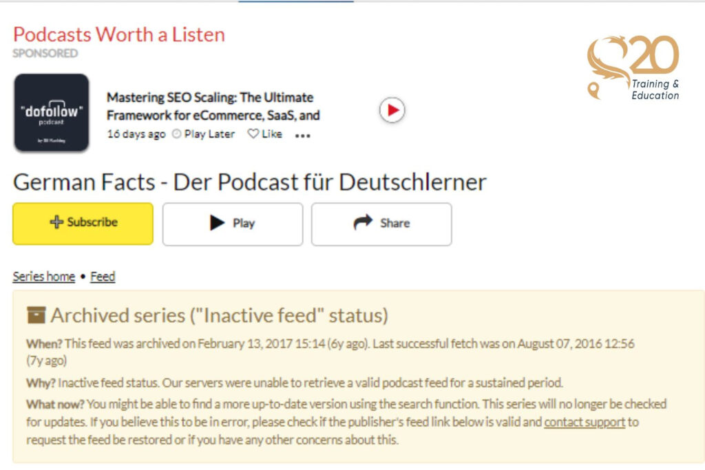 Kênh Podcast German Facts